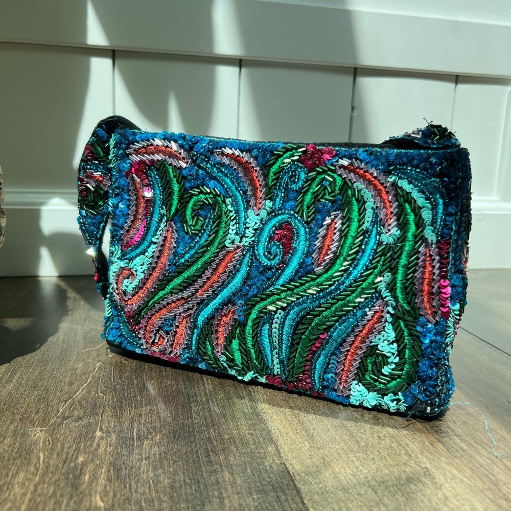 Colorful Embroidered Women's Bag